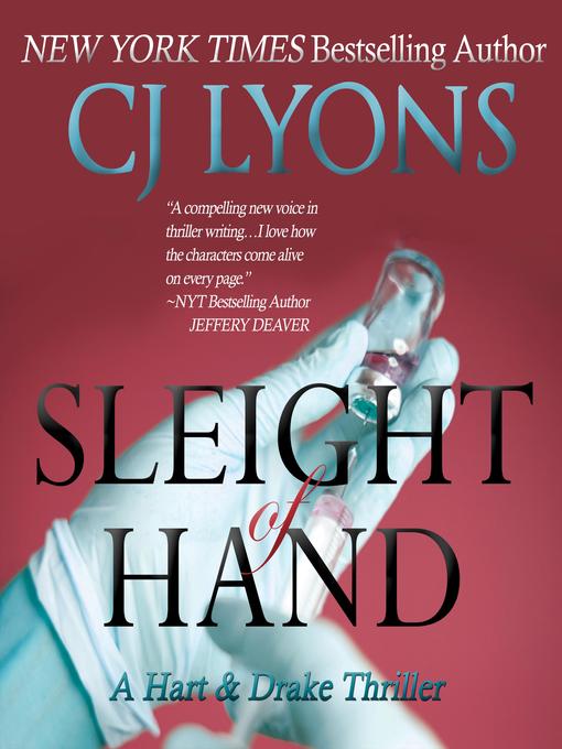 Title details for Sleight of Hand by CJ Lyons - Available
